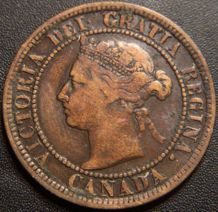 1888 Canadian Large Cent - Fine