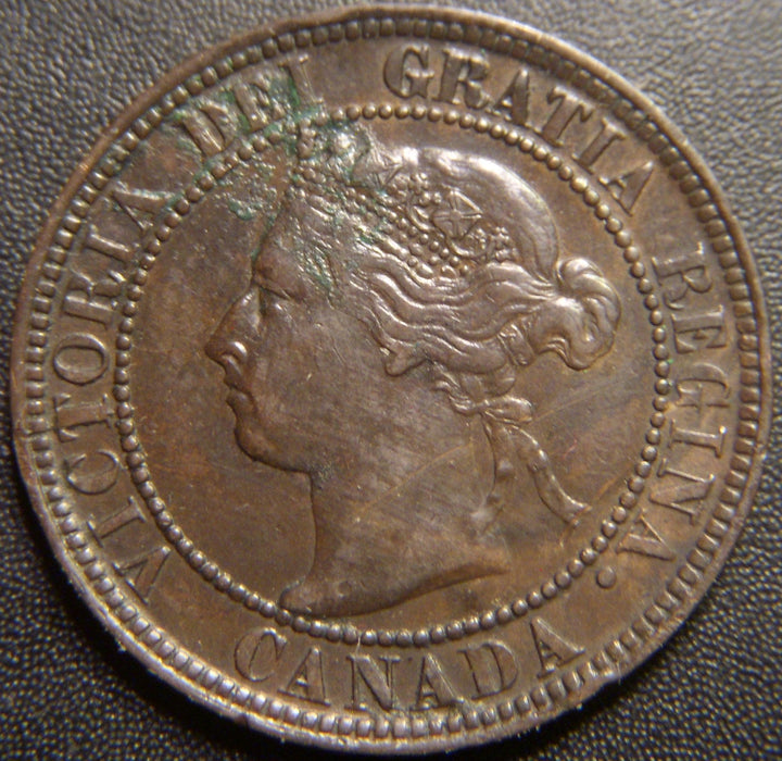 1896 Canadian Large Cent - Very Fine