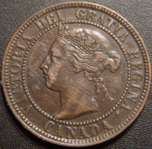 1897 Canadian Large Cent - Very Fine