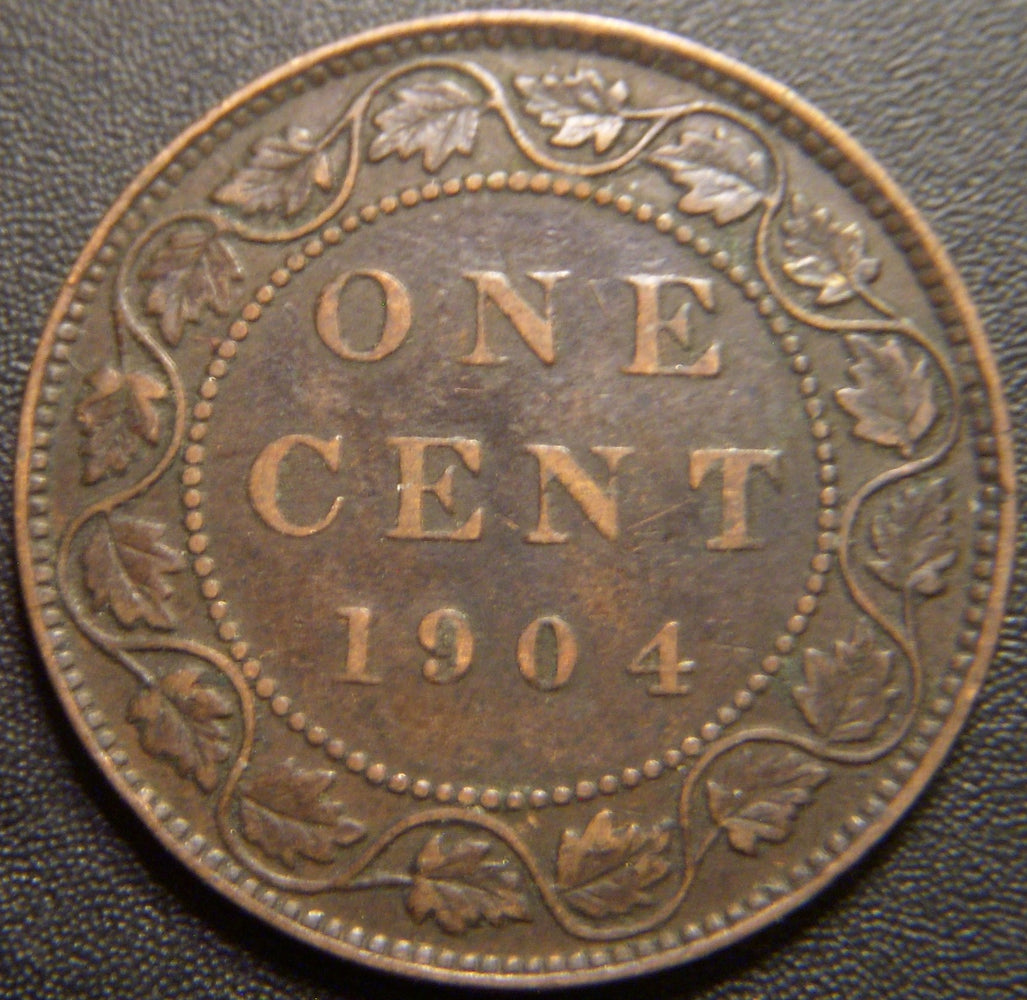 1904 Canadian Large Cent - VG/Fine