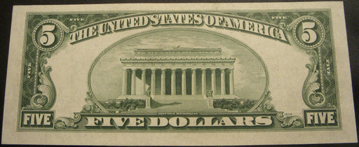 1934B $5 Silver Certificate - FR# 1652