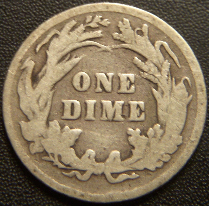1898 Barber Dime - Good