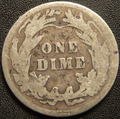 1915 Barber Dime - Good