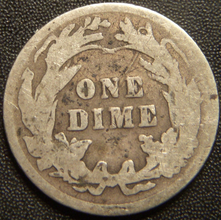 1915 Barber Dime - Good