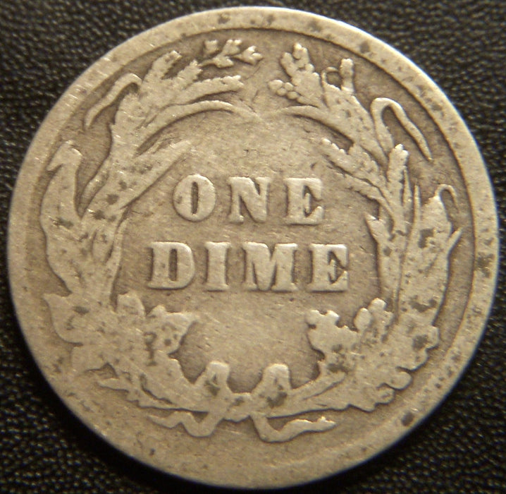 1892 Barber Dime - Good
