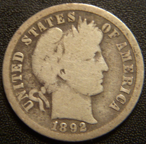 1892-O Barber Dime - Good