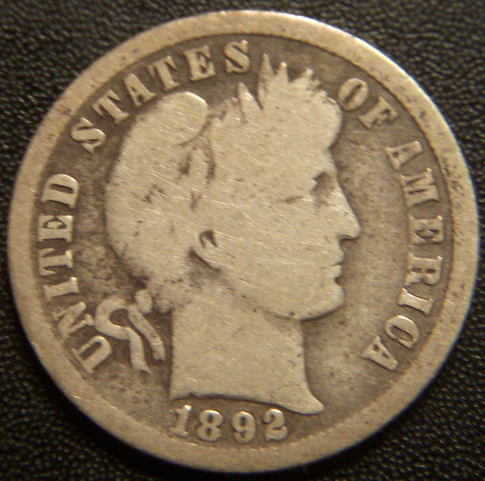 1892-O Barber Dime - Good