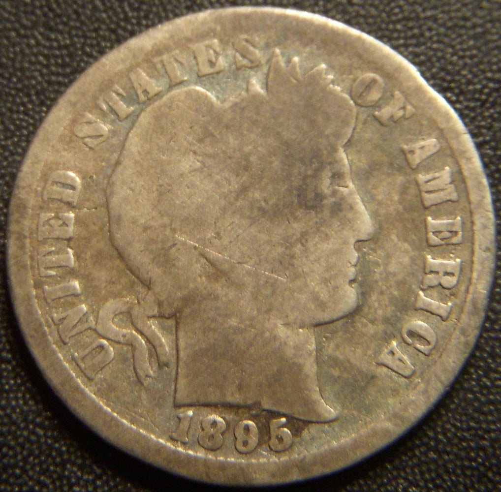 1895 Barber Dime - Good