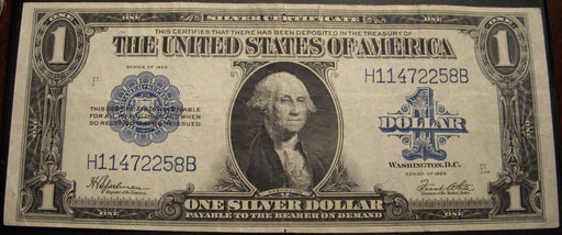 1923 $1 Silver Certificate Note - FR# 237