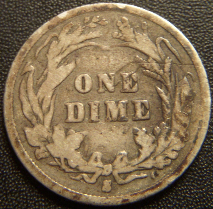 1898-S Barber Dime - Good
