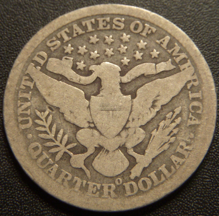 1894-O Barber Quarter - Good