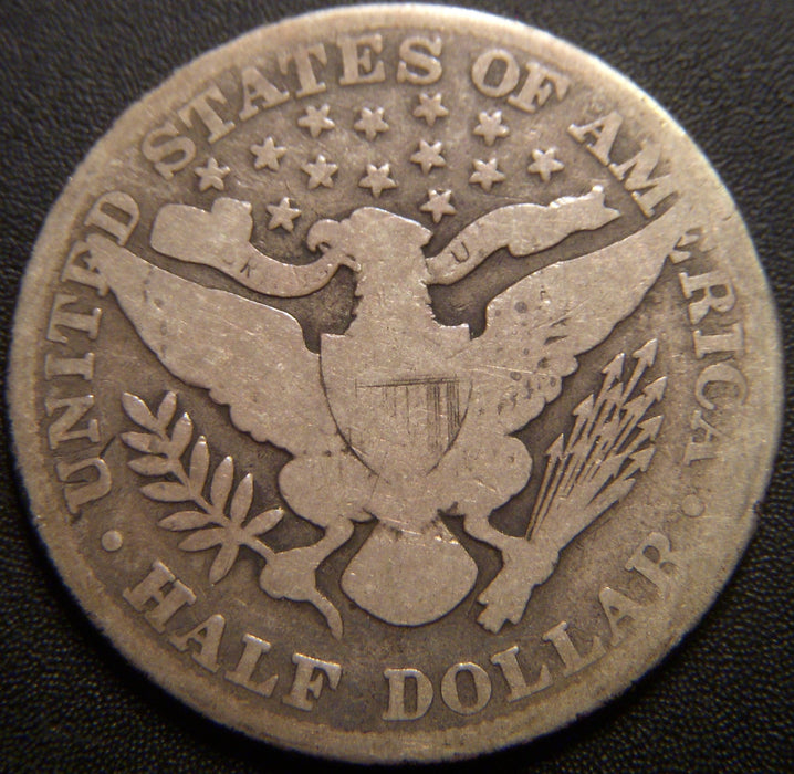 1892 Barber Half Dollar - Good