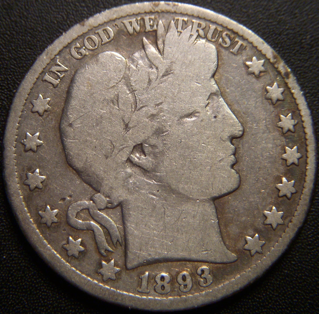 1893 Barber Half Dollar - Good