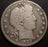 1893 Barber Half Dollar - Good