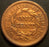 1855 Large Cent - Upright 5 Very Fine Details