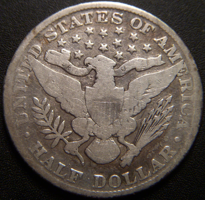1893 Barber Half Dollar - Good