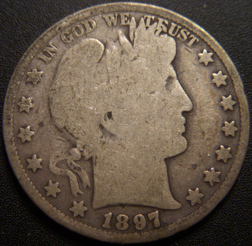 1897 Barber Half Dollar - Good