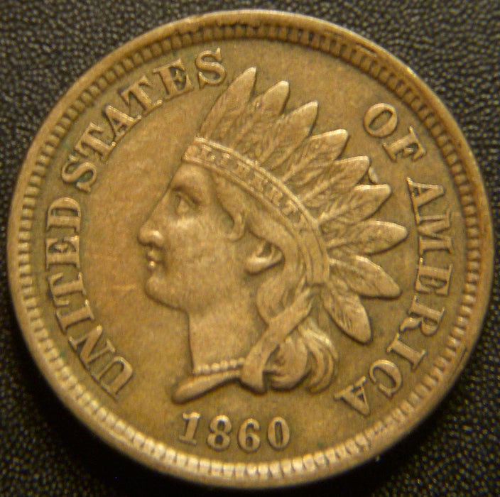 1860 Indian Head Cent - Extra Fine