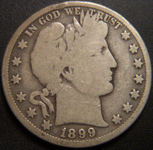 1899-O Barber Half Dollar - Good