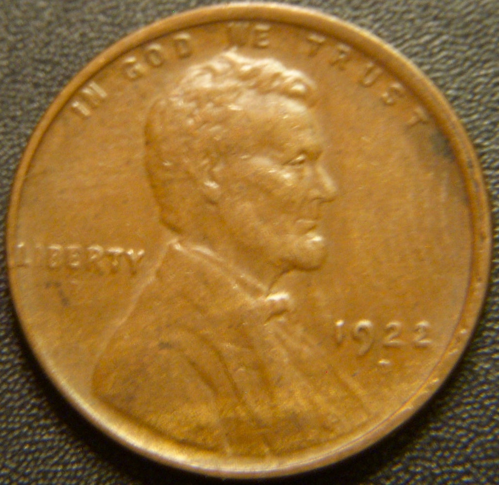 1922-D Lincoln Cent - Extra Fine