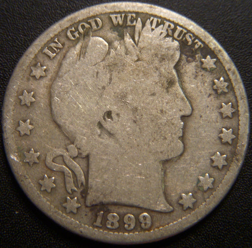 1899-S Barber Half Dollar - Good