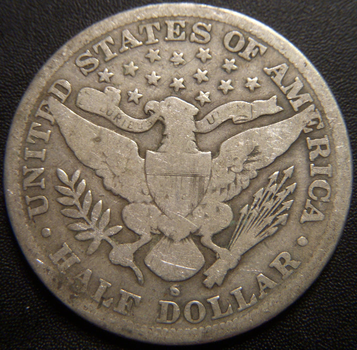 1899-S Barber Half Dollar - Good