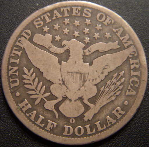1901-O Barber Half Dollar - Good