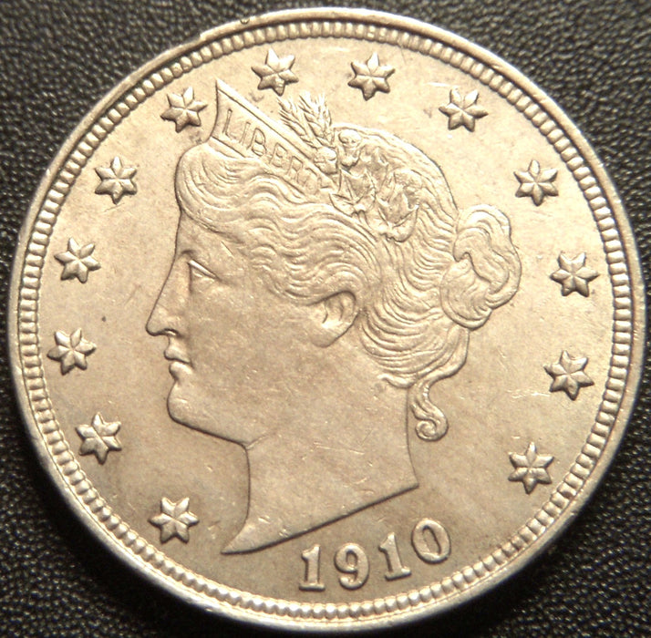 1910 Liberty Nickel - AU+
