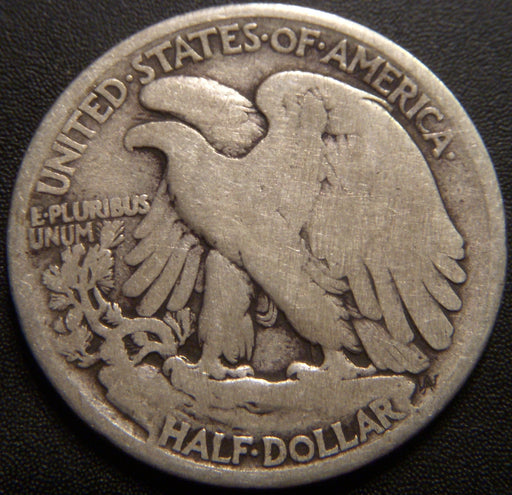 1916-D Walking Half Dollar - Good