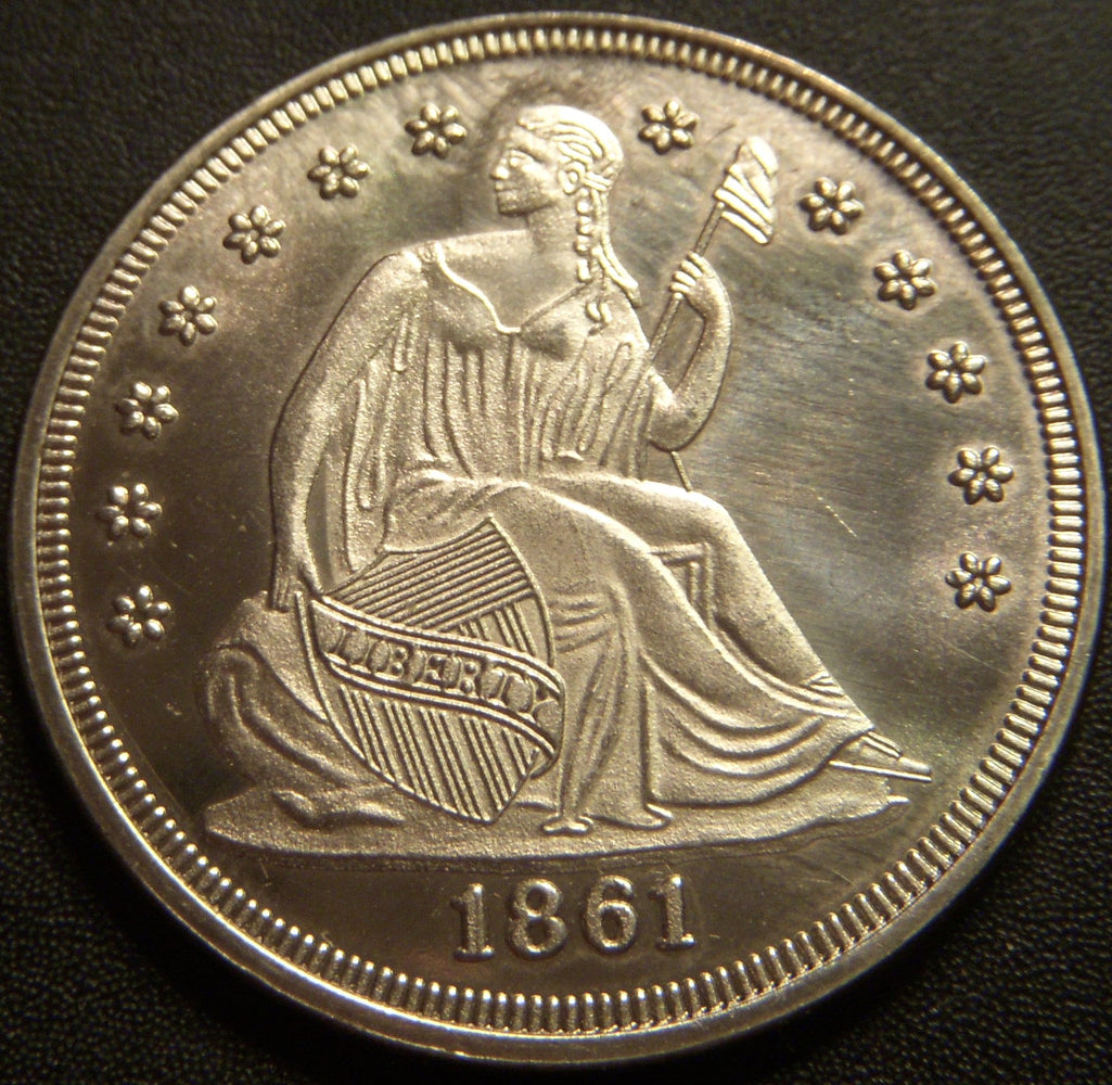 1861 Half Dollar Confederate States of America Tokens