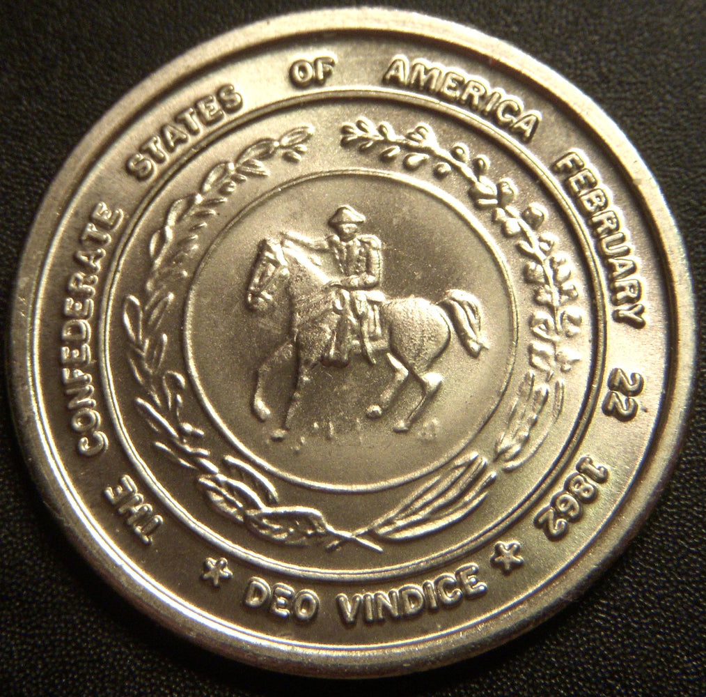 1862 Half Dollar Confederate States of America Tokens