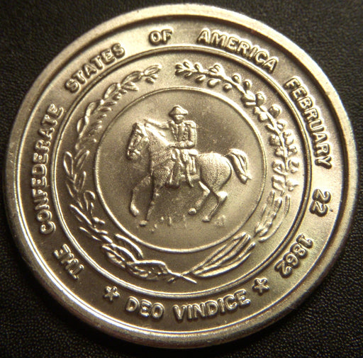 1862 Half Dollar Confederate States of America Tokens