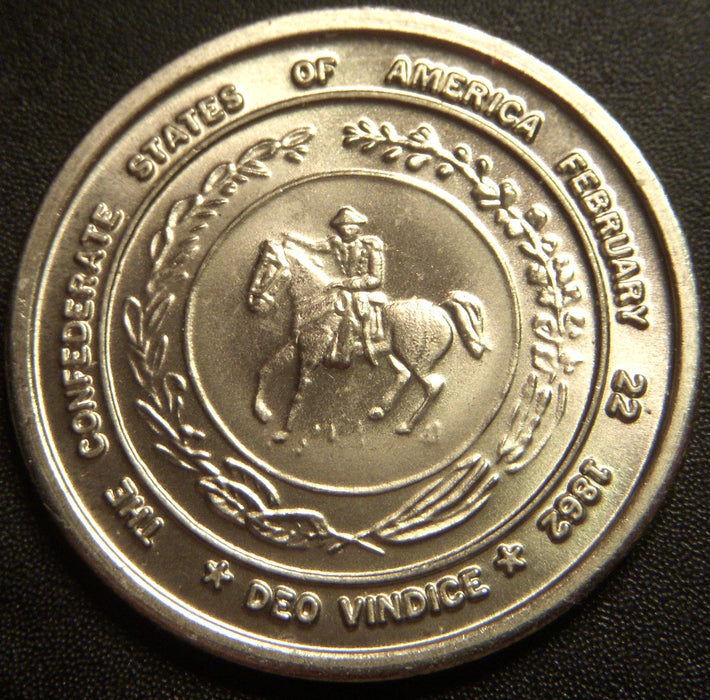 1862 Half Dollar Confederate States of America Tokens