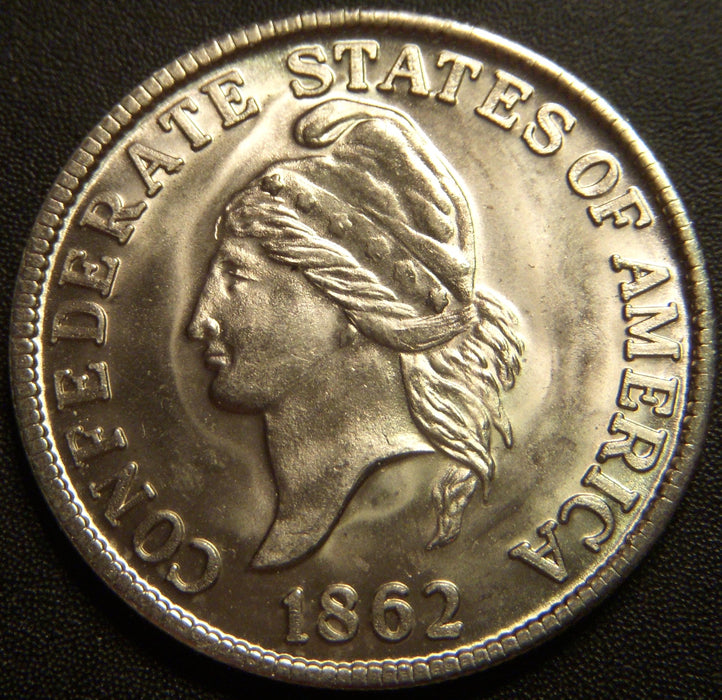 1862 50 Cents Confederate States of America Tokens