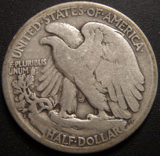 1919-S Walking Half Dollar - Good