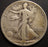 1921-S Walking Half Dollar - Good