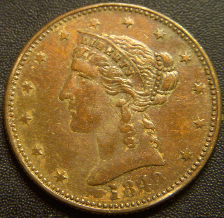 1849 California Gold Rush Miners Token