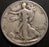 1929-S Walking Half Dollar - Very Good