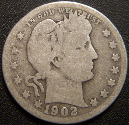 1902-O Barber Quarter - Good