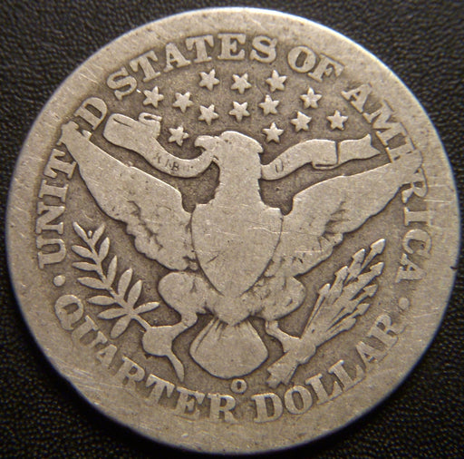 1902-O Barber Quarter - Good