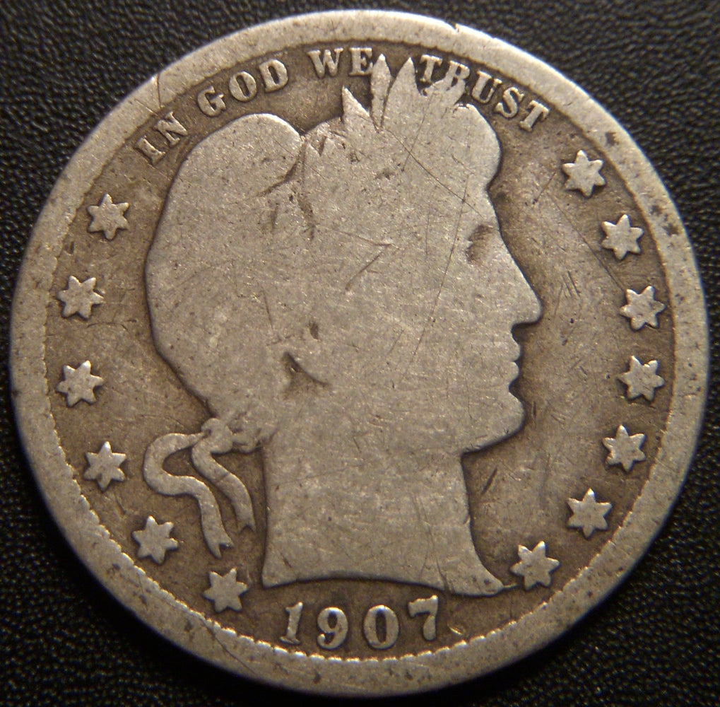 1907-O Barber Quarter - Good