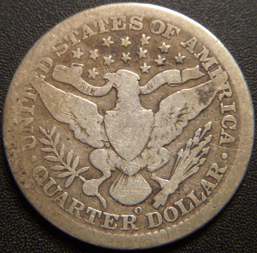 1907-O Barber Quarter - Good