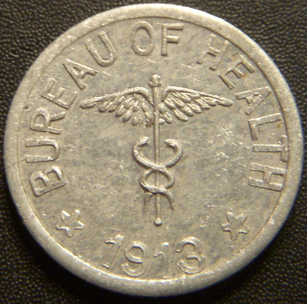 1913 1/2 Centavo - Philippines Culion Leper Colony