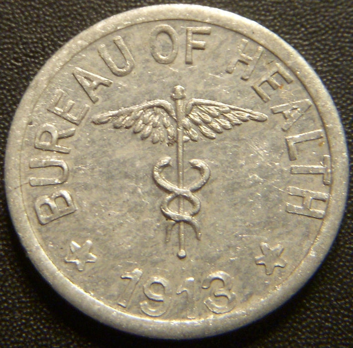 1913 1/2 Centavo - Philippines Culion Leper Colony