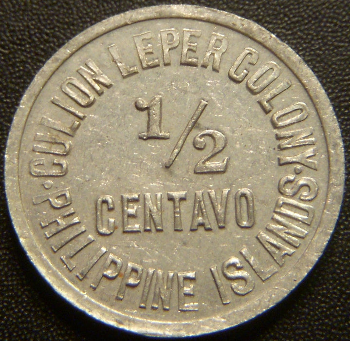 1913 1/2 Centavo - Philippines Culion Leper Colony