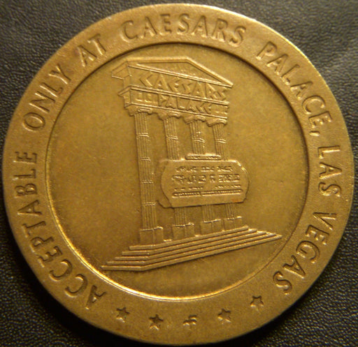 1967 Half Dollar Caesars Place Las Vegas Gaming Token