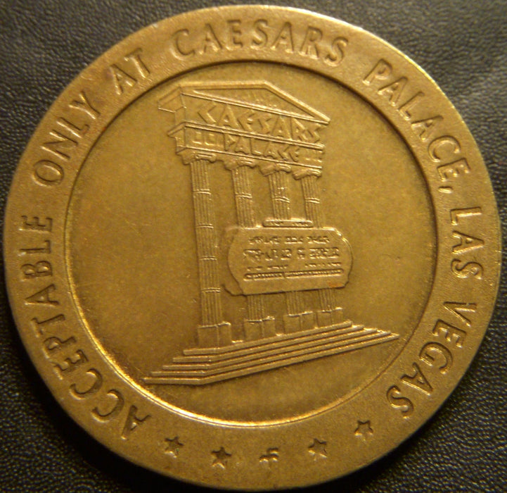 1967 Half Dollar Caesars Place Las Vegas Gaming Token