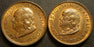 1706 - 1790 B. Franklin Memorial Souvenir Token