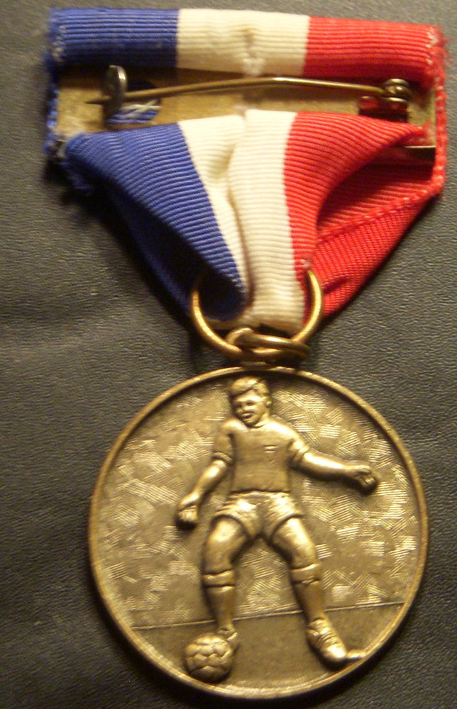 Soccer Medal with Ribbon