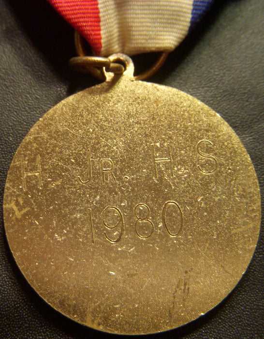 Soccer Medal with Ribbon